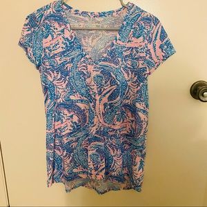 Lilly Pulitzer short sleeve shirt